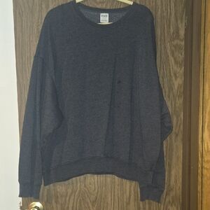 PINK Victoria's Secret Dark Gray Crewneck Sweater